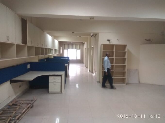 semi furnished office space for sale