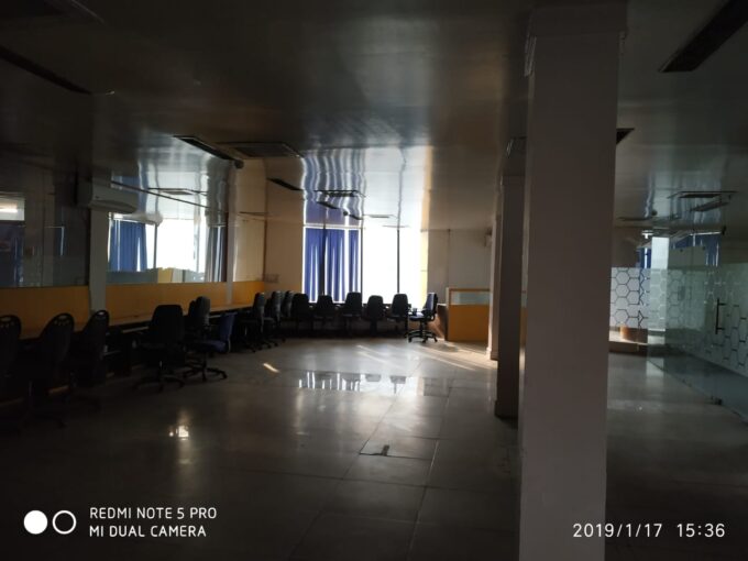 semi furnished office for sale