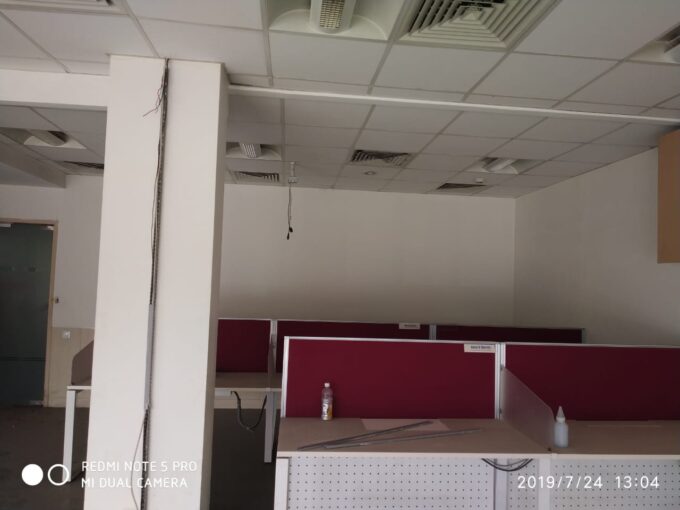 semi-furnished office for sale