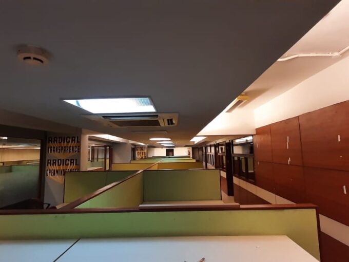 semi furnished office for rent
